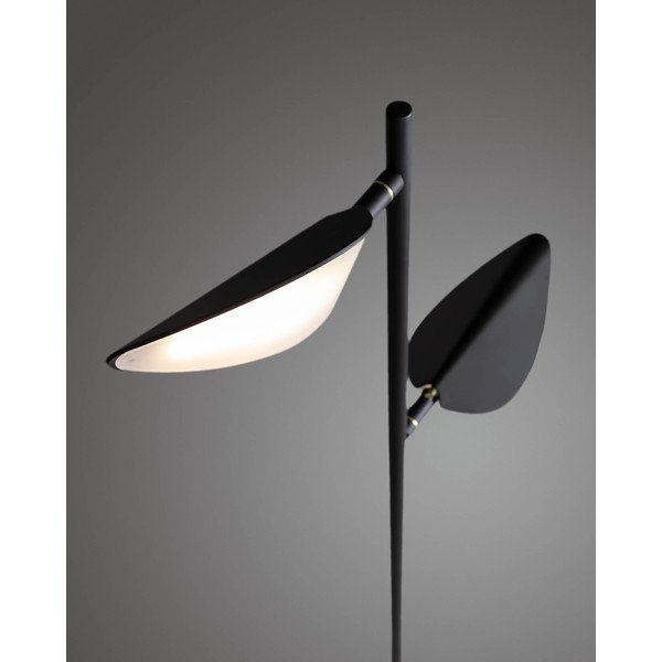 Fekete LED állólámpa (magasság 150 cm) Veleira – Kave Home-image-3