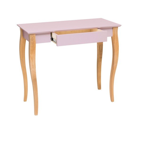 Lillo rózsaszín íróasztal, hosszúság 85 cm - Ragaba-image-1