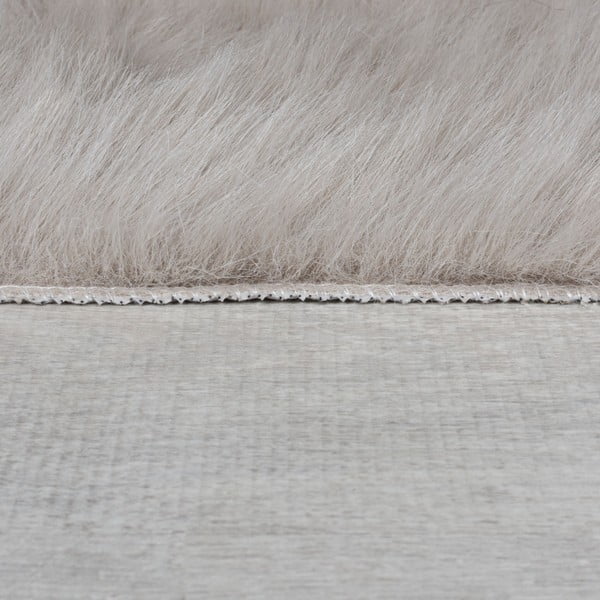 Barna szintetikus szőrme szőnyeg 80x150 cm Alpine Faux Fur – Flair Rugs-image-4