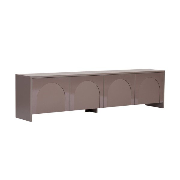 Szürkésbarna TV-állvány 180x45x32 cm Aurelia – Kalune Design