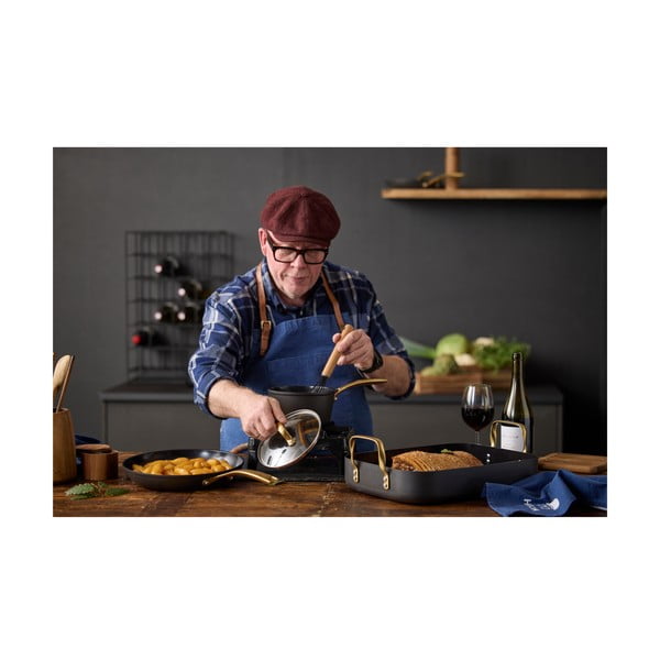 Alumínium serpenyő tapadásmentes felülettel ø 28 cm – Holm-image-1