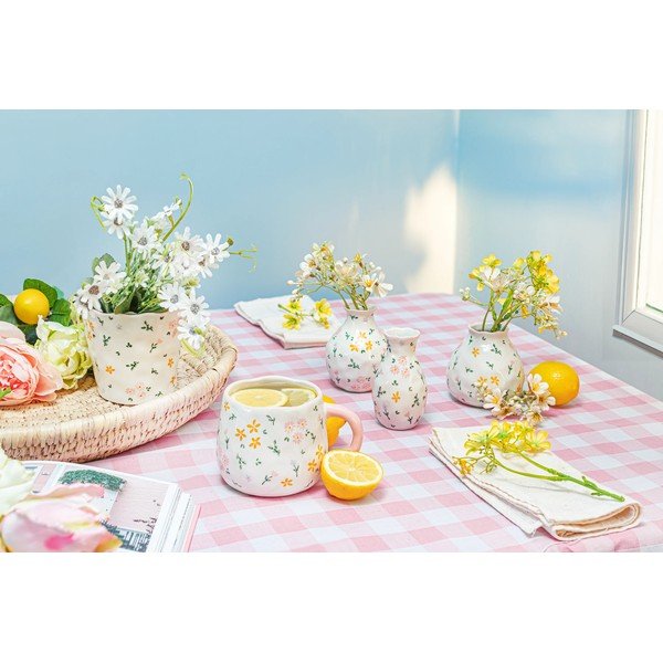 Kőedény kaspó ø 11 cm Ditsy Floral – Sass & Belle-image-2