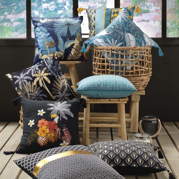 Párnahuzat 40x40 cm Blackor – douceur d'intérieur-image-1