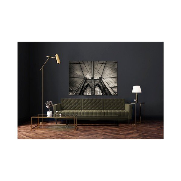 Canvas Silver Brooklyn kép, 85 x 113 cm - Styler-image-1