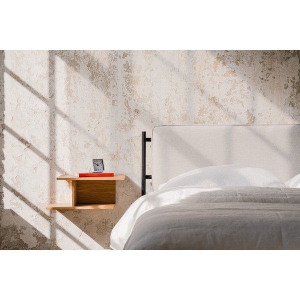 Natúr színű függő éjjeliszekrény tölgyfa dekorral Tann – noo.ma-image-1