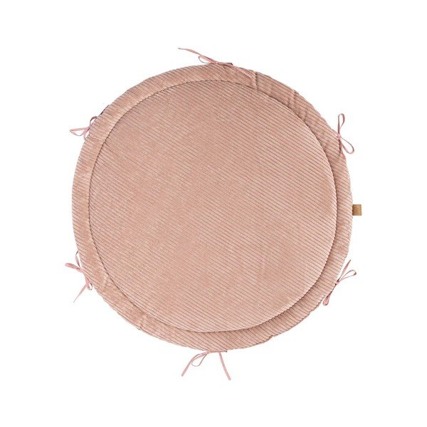 Rózsaszín babafészek 100x100 cm – Meowbaby-image-3