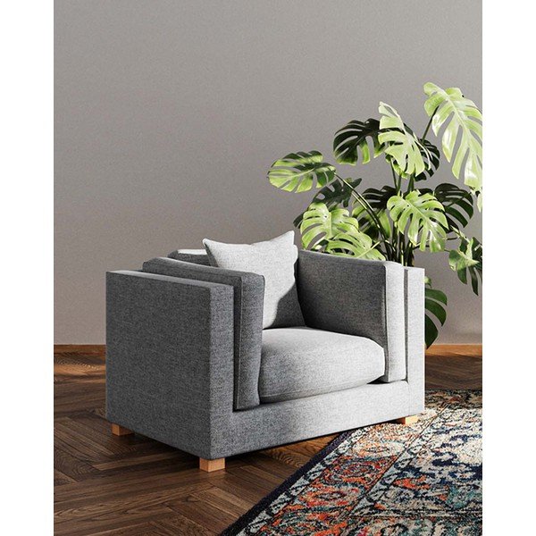 Szürke relaxációs fotel Pomo – Ame Yens-image-3