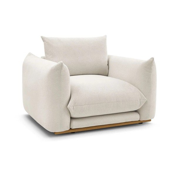 Krémszínű fotel Ernest – Bobochic Paris