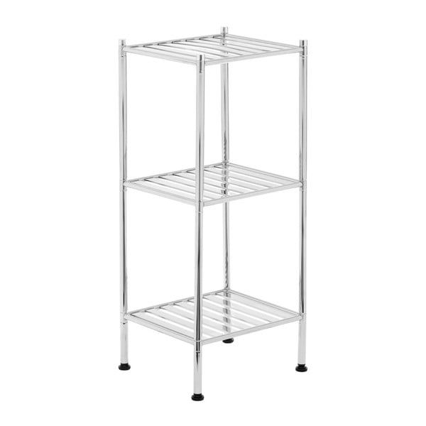 Ezüstszínű fürdőszobai polcos állvány 34x80 cm – Premier Housewares-image-3