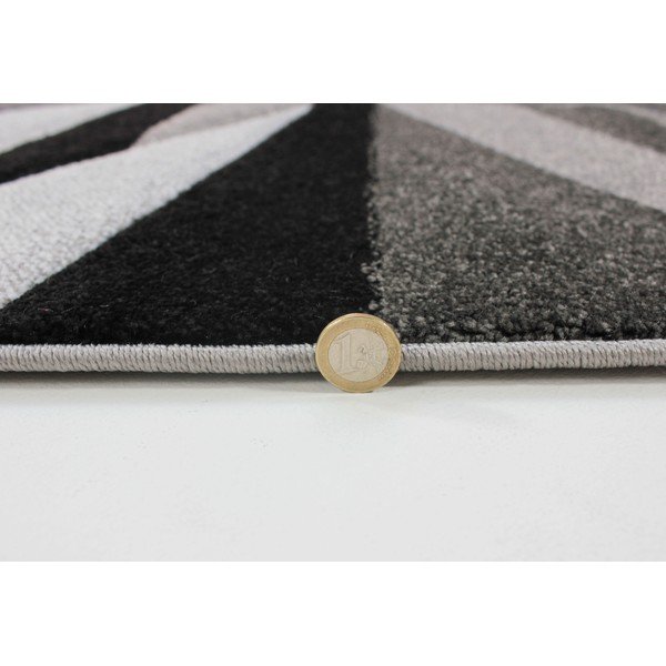 Shatter Black Grey feketés szürke szőnyeg, 160 x 230 cm - Flair Rugs-image-3
