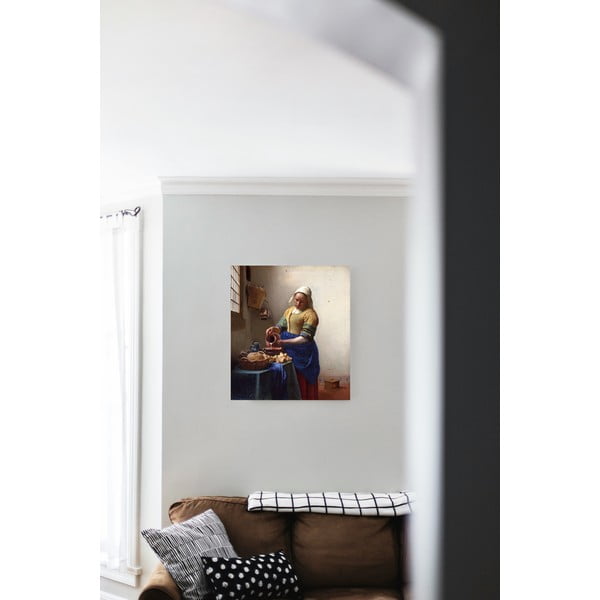 Reprodukciós kép 45x60 cm The Milkmaid, Jan Vermeer – Fedkolor-image-1