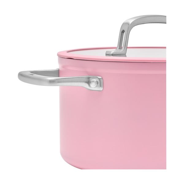 Indukciós tűzhelyhez alkalmas edény fedővel-kerámia felülettel 5,5 l Meda 3.0 – FABINI-image-2