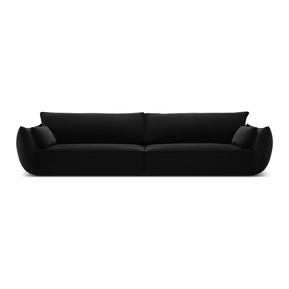 Fekete bársony kanapé 248 cm Vanda  Mazzini Sofas