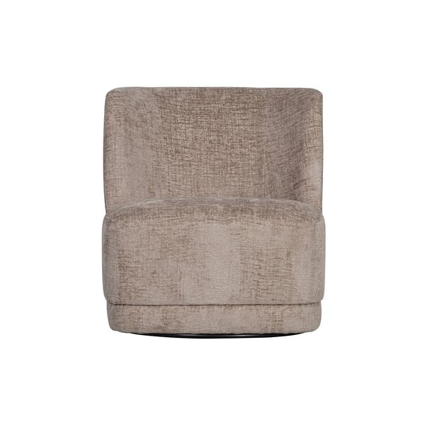 Világosbarna bársony fotel Atty – WOOOD-image-2