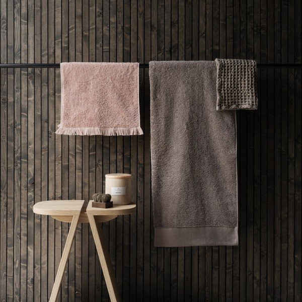 Rózsaszín pamut törölköző szett 2 db-os 30x50 cm FRINO – Blomus-image-1