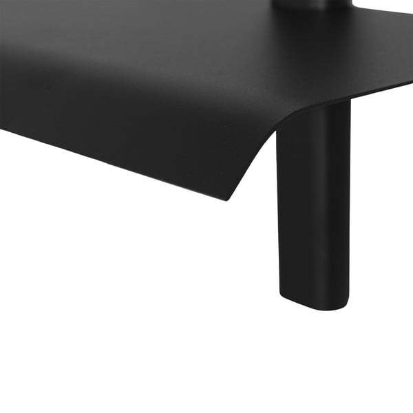 Fekete fém fali polc 60 cm Hola – Spinder Design-image-4