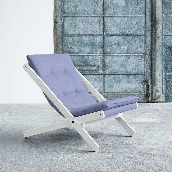Boogie White/Blue Breeze összecsukható szék - Karup