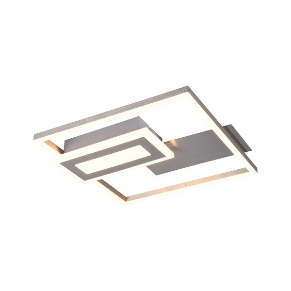 Ezüstszínű LED mennyezeti lámpa 30x33 cm Spiro – Reality-image-1