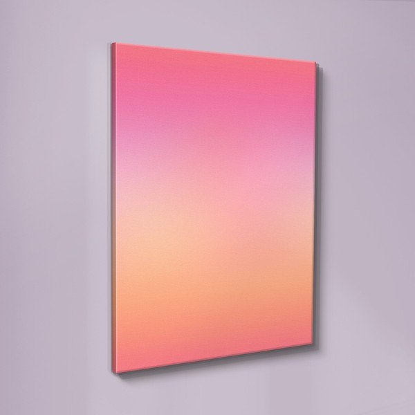 Nyomtatott vászon kép 70x100 cm Pink Aura – Styler-image-4