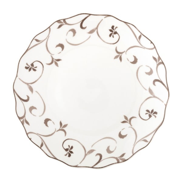 Ricciolo Di Dama csontporcelán tányér, ⌀ 27 cm - Brandani