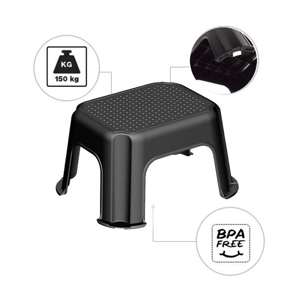 Fekete fellépő Basic - Rotho-image-2