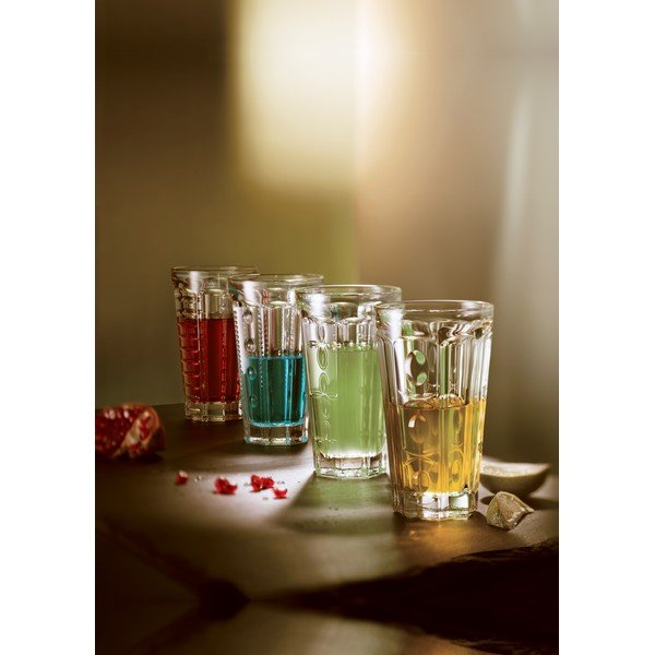 Saga 4 db long drink-es pohár, 340 ml - La Rochère-image-1