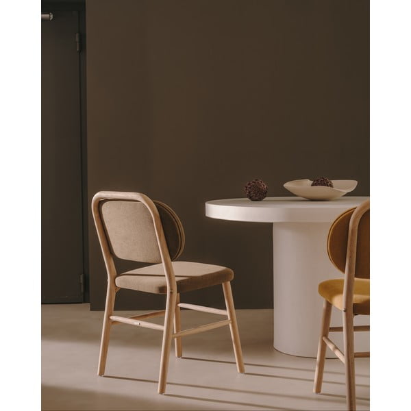 Khaki étkezőszék szett 2 db-os Helda – Kave Home-image-1