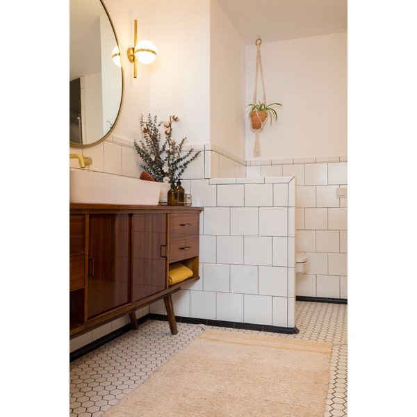 Okkersárga pamut szőnyeg 80x140 cm Twin Amber – Lorena Canals-image-4