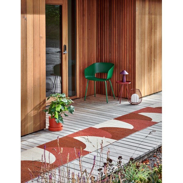 Téglavörös kültéri-beltéri futószőnyeg 70x180 cm Hill Brick Rust – Pappelina-image-1