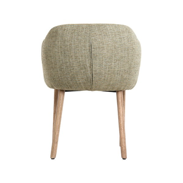 Világoszöld kárpitozott karfás étkezőfotel szett 2 db-os Blaine – Light & Living-image-4