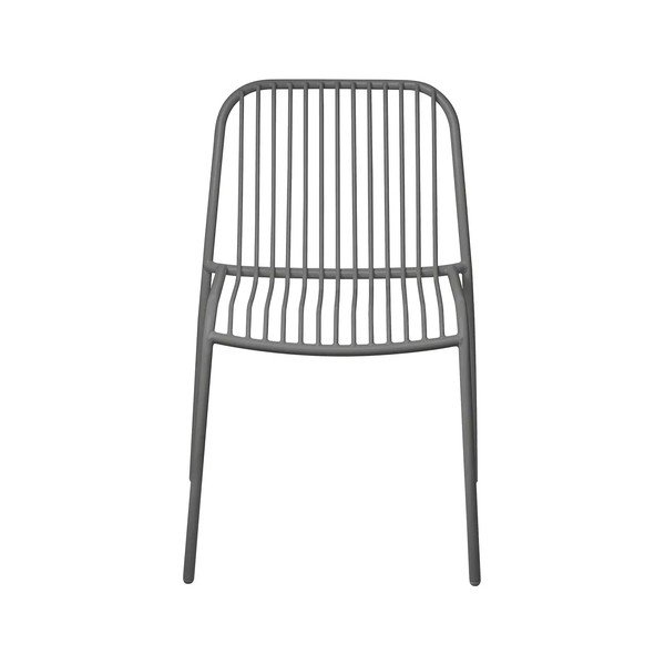 Szürke fém kerti szék Yua Wire – Blomus-image-2