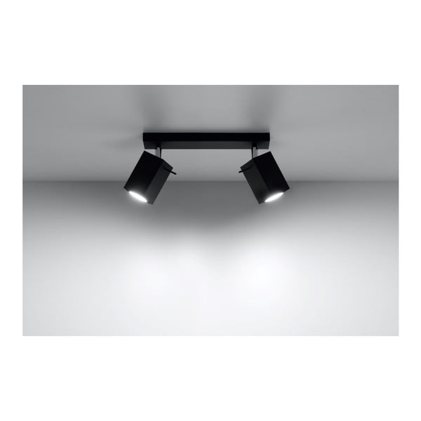 Toscana fekete mennyezeti lámpa - Sollux-image-2