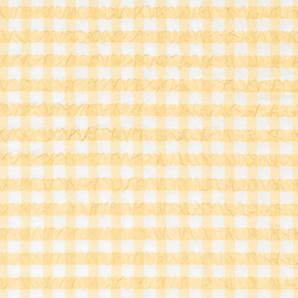 Sárga-fehér egyszemélyes krepp ágyneműhuzat 140x200 cm Bæk&Bølge – JUNA-image-2