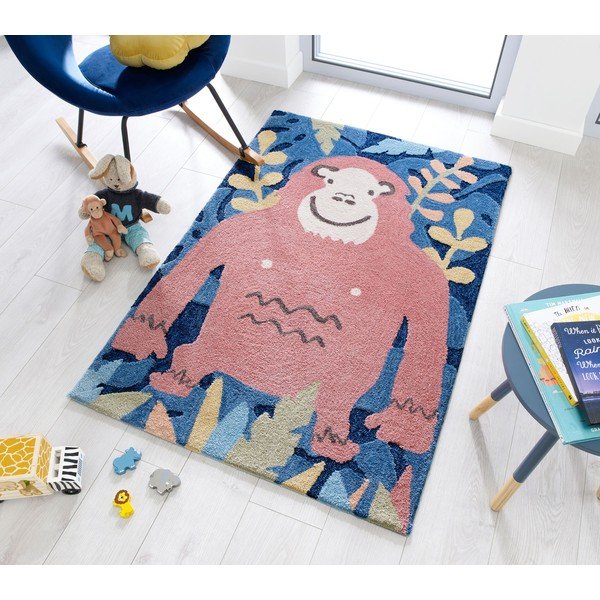 Jungle Monkey gyerekszőnyeg, 100 x 150 cm - Flair Rugs-image-4