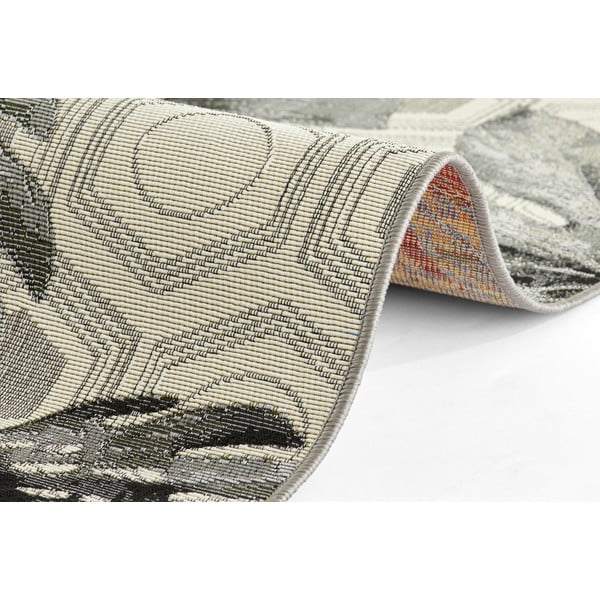 Sárga-szürke kültéri szőnyeg 80x165 cm Flair – Hanse Home-image-2