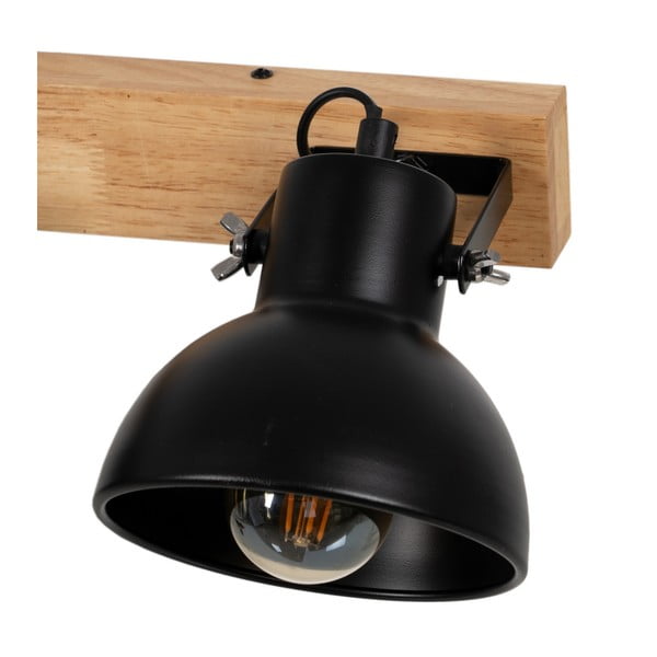 Fekete-natúr színű fali lámpa – Ixia-image-3