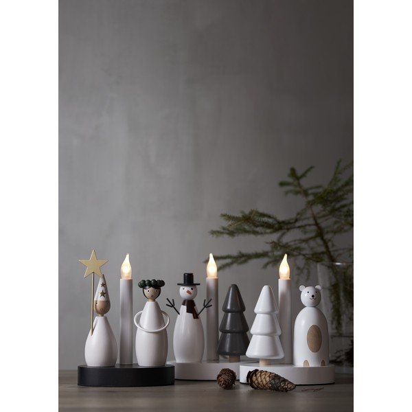 Fehér karácsonyi fénydekoráció Christmas Joy – Star Trading-image-2