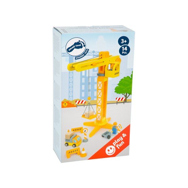 Construction játékdaru fából - Legler-image-4