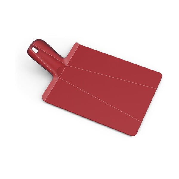 Chop2Pot Plus piros összehajtható vágódeszka, hosszúság 48 cm - Joseph Joseph