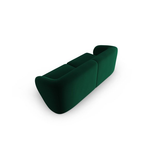 Zöld bársony kanapé 188 cm Paolo – Milo Casa-image-3