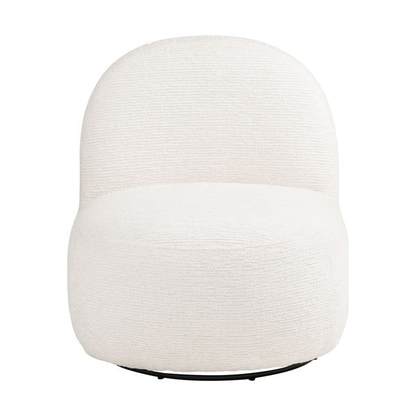 Krémszínű forgó fotel Milo – House Nordic-image-2