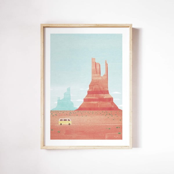 Poszter 30x40 cm Monument Valley - Travelposter-image-2
