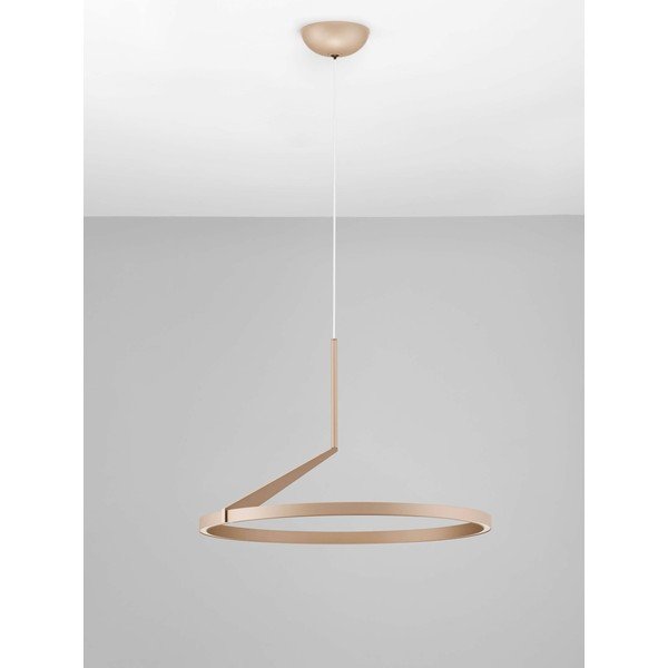 Rózsaarany színű alumínium LED dimmelhető függőlámpa ø 60 cm Tilia – Nova Luce-image-4