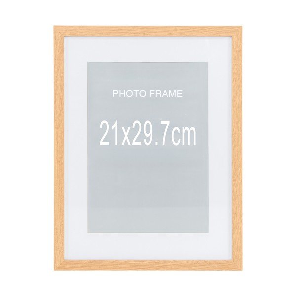 Natúr színű képkeret szett 5 db-os 21x30 cm Marbella – House Nordic-image-2