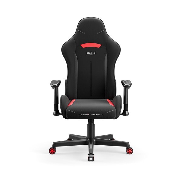 Fekete gamer szék X-Starter – Diablo Chairs-image-2