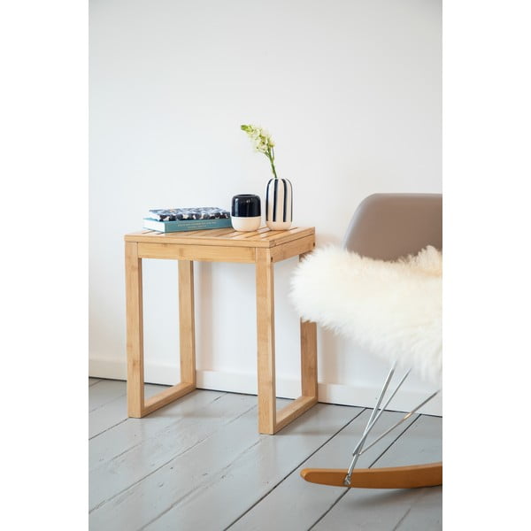 Bamboo bambusz tárolóasztal - Wenko-image-1