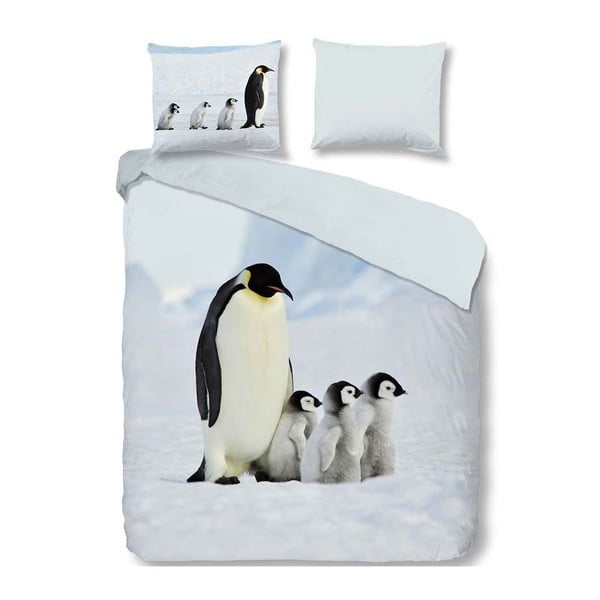 Penguins egyszemélyes pamut ágyneműhuzat garnitúra, 140 x 200 cm - Good Morning