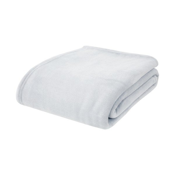 Világosszürke mikroplüss takaró 130x170 cm Raschel Velvet – Catherine Lansfield