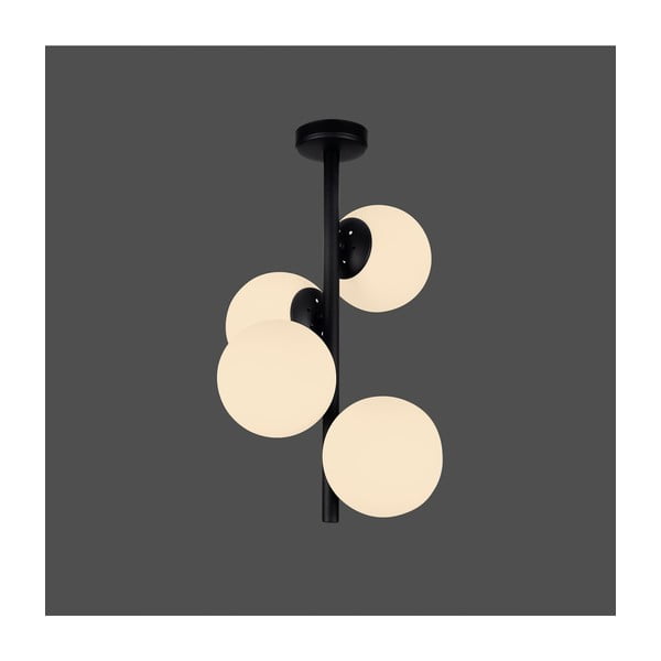 Owl fekete függőlámpa, magasság 53 cm - Squid Lighting-image-1