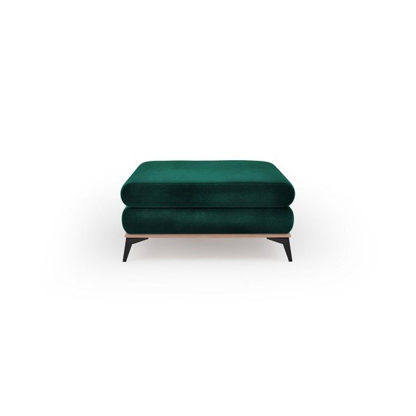 Astre üvegzöld bársony puff - Windsor & Co Sofas-image-3
